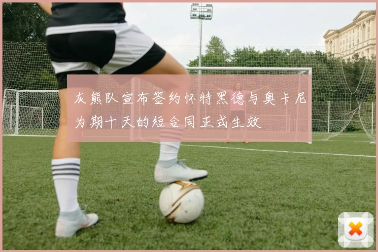 灰熊队宣布签约怀特黑德与奥卡尼为期十天的短合同正式生效